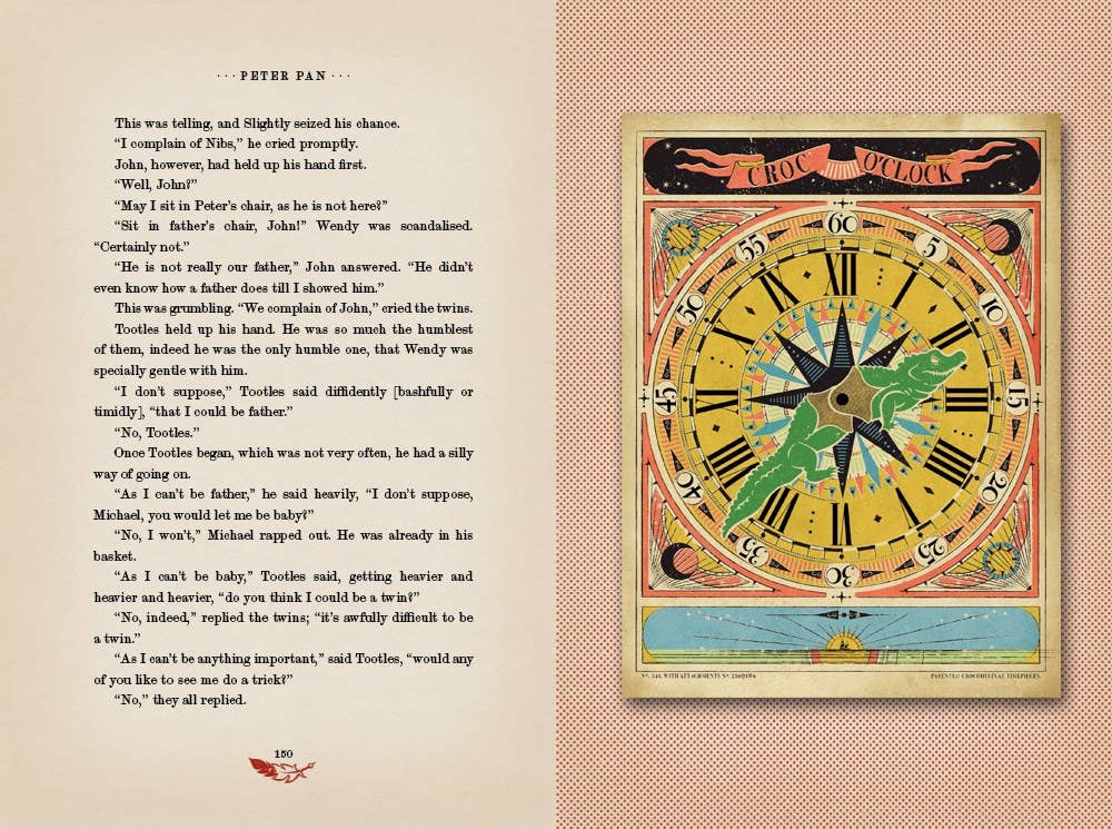 HarperCollins - Peter Pan MinaLima Edition Illustrated by J.M. Barrie