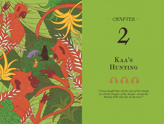 HarperCollins - The Jungle Book: MinaLima Illustrated Edition