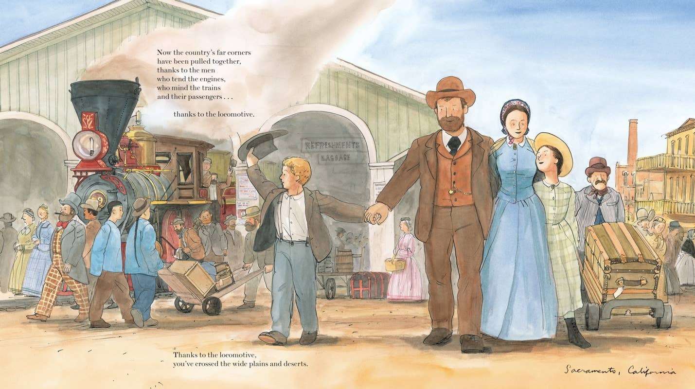 Simon & Schuster - Locomotive by Brian Floca