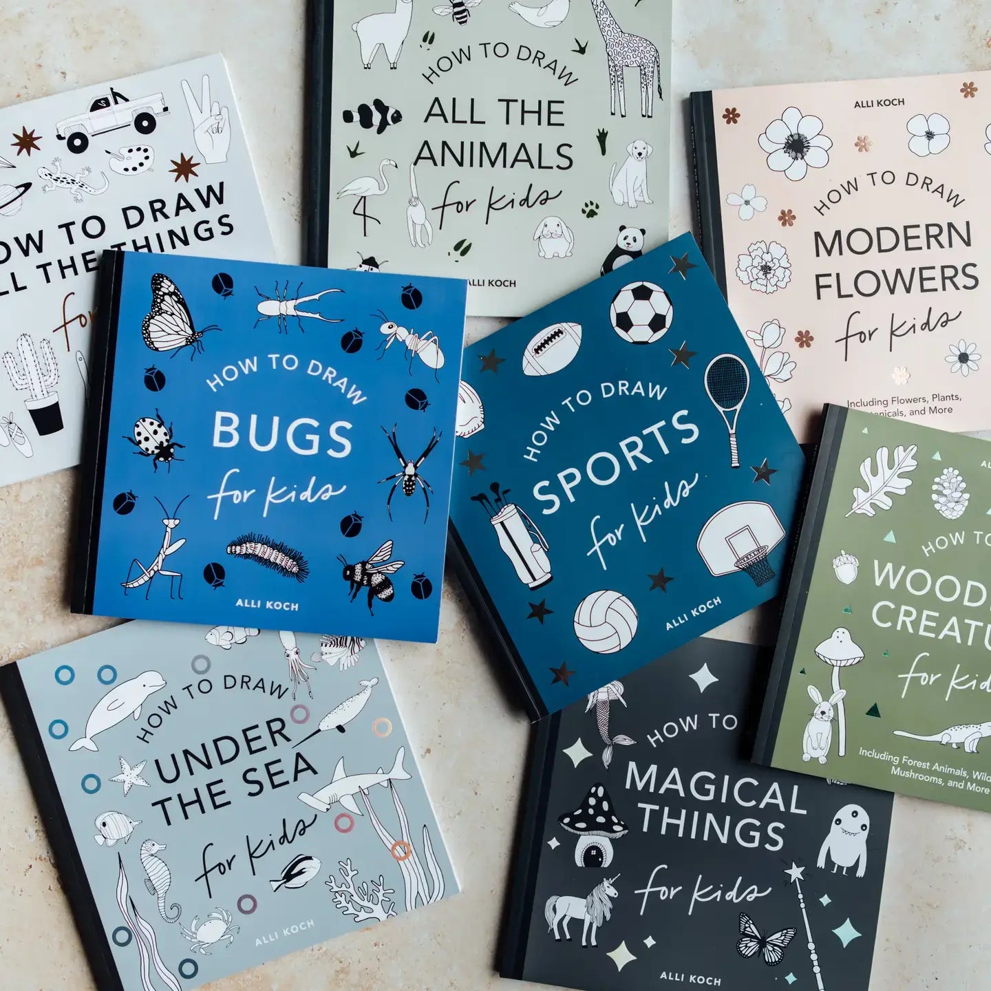 Paige Tate & Co. - Fall Things: How to Draw Books for Kids with Pumpkins, Scarecrows, Turkeys and More