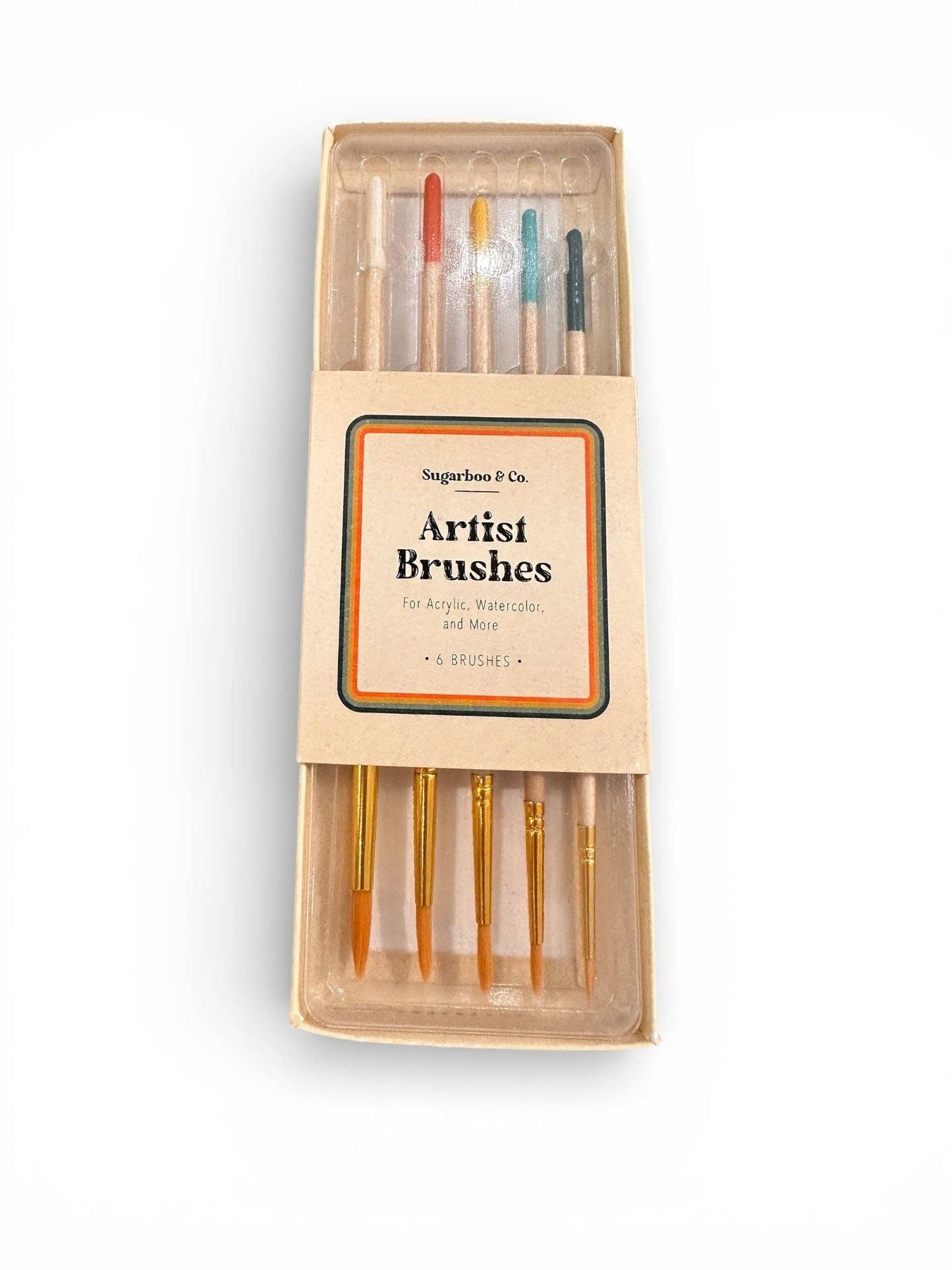 Sugarboo & Co - Beginner Paint brush Kit- Set of 5
