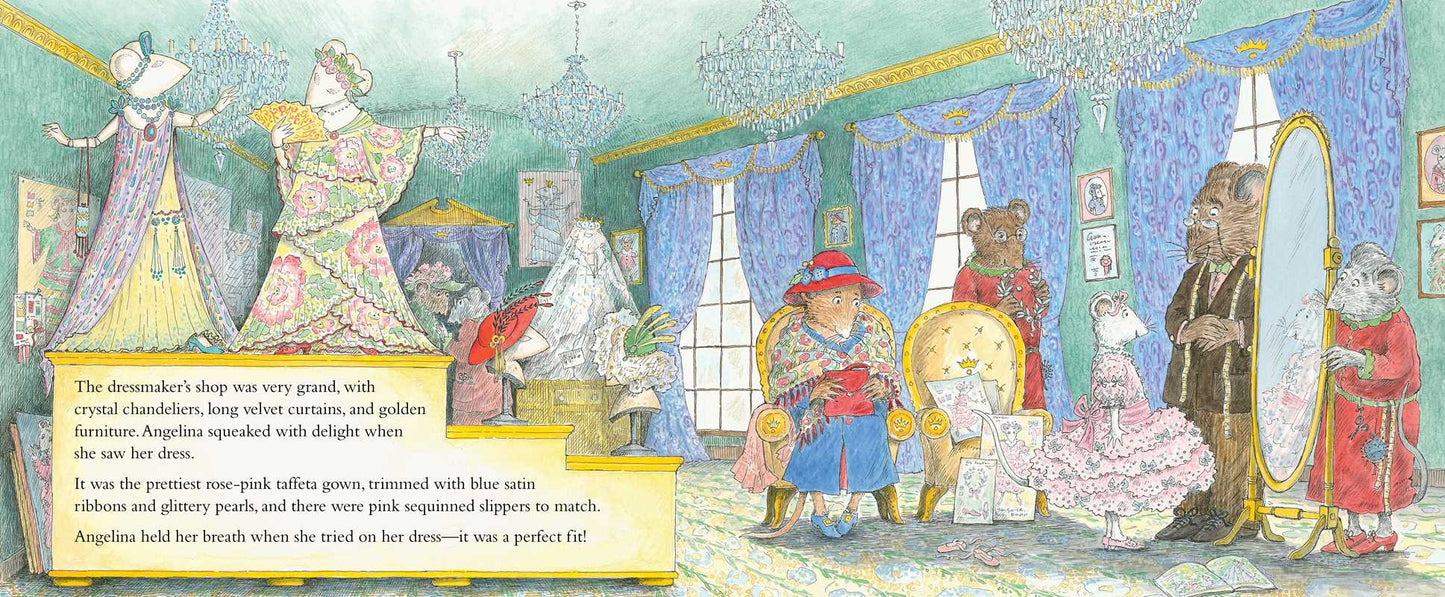 Simon & Schuster - Angelina and the Royal Wedding by Katharine Holabird