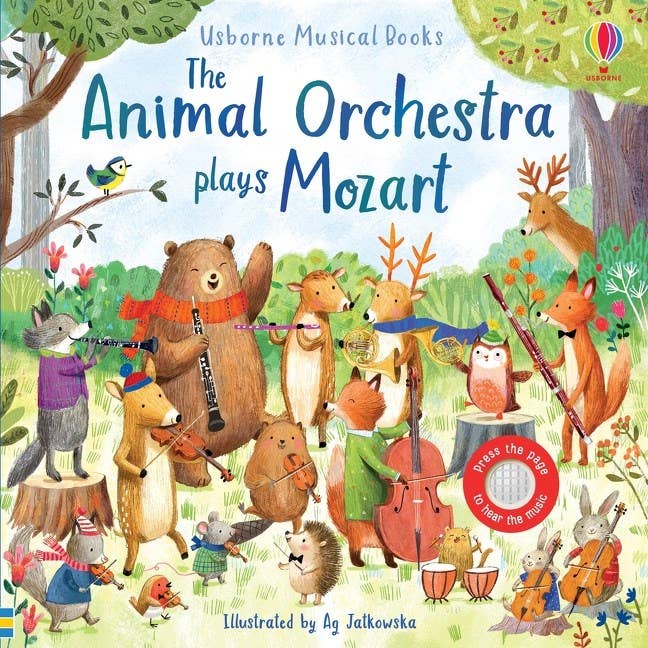 HarperCollins - Animal Orchestra Plays Mozart : Usborne