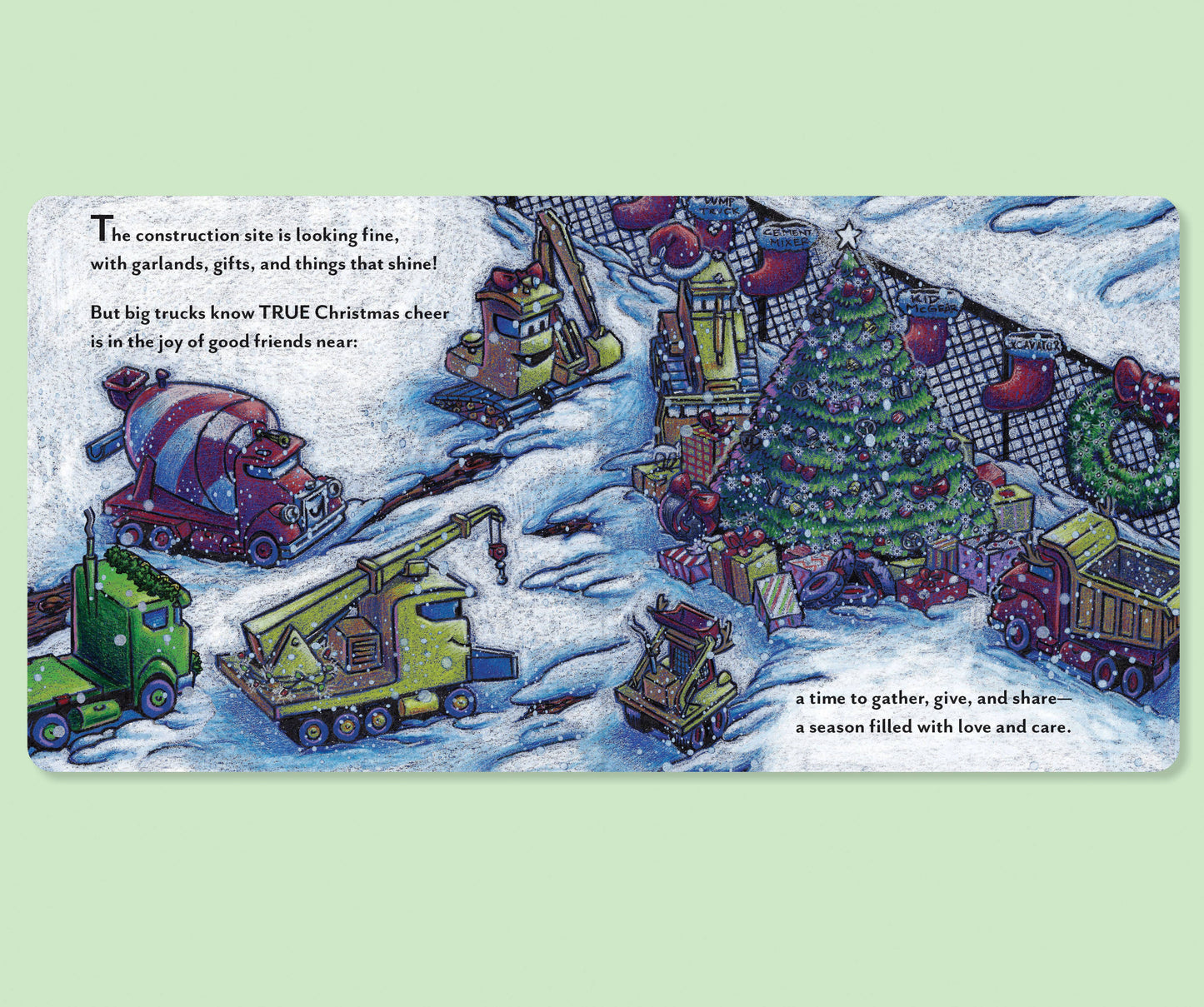 Chronicle Books - Construction Site: Merry and Bright