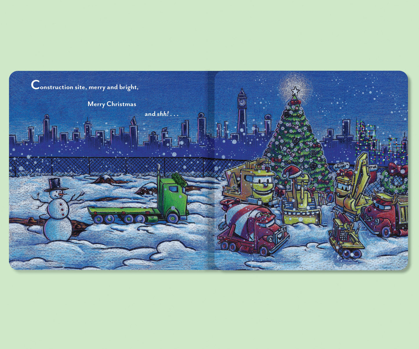Chronicle Books - Construction Site: Merry and Bright