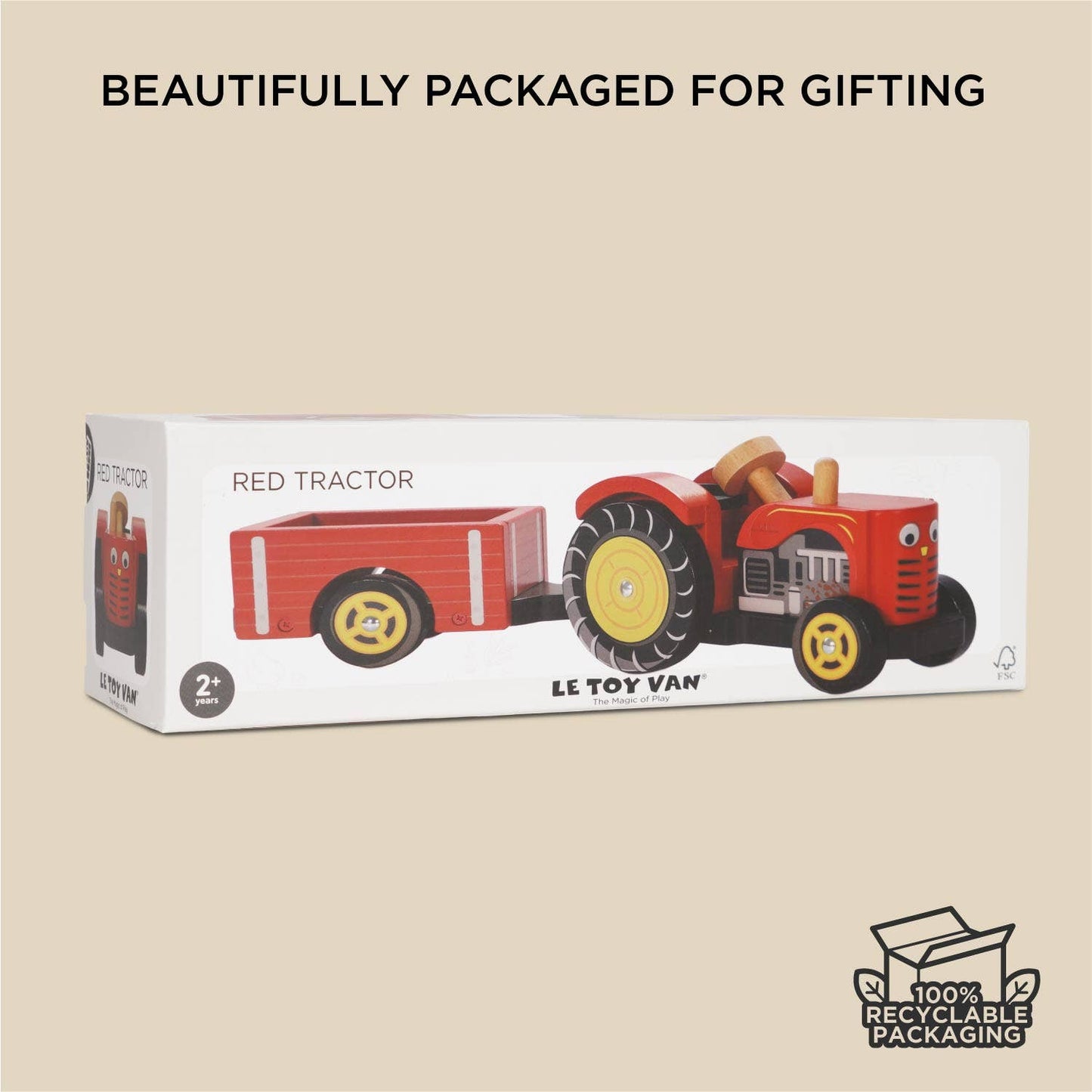 Le Toy Van, Inc. - Farmyard Tractor & Trailer