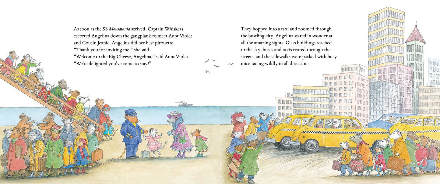 Simon & Schuster - Angelina's Big City Ballet by Katharine Holabird