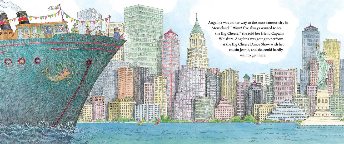 Simon & Schuster - Angelina's Big City Ballet by Katharine Holabird
