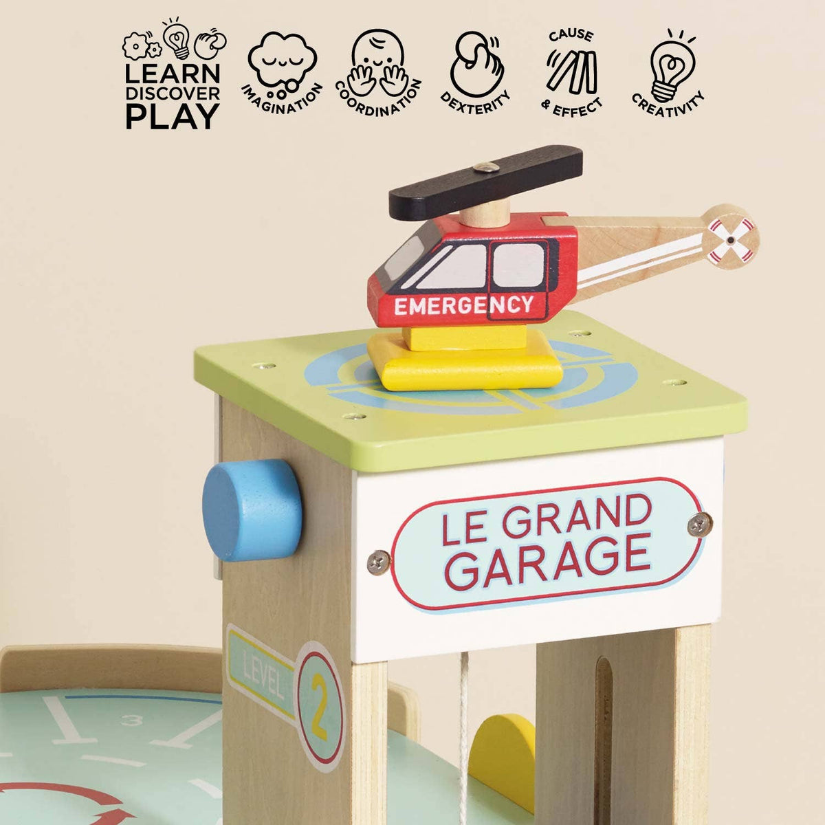 Le Toy Van, Inc. - Le Grand Wooden Garage