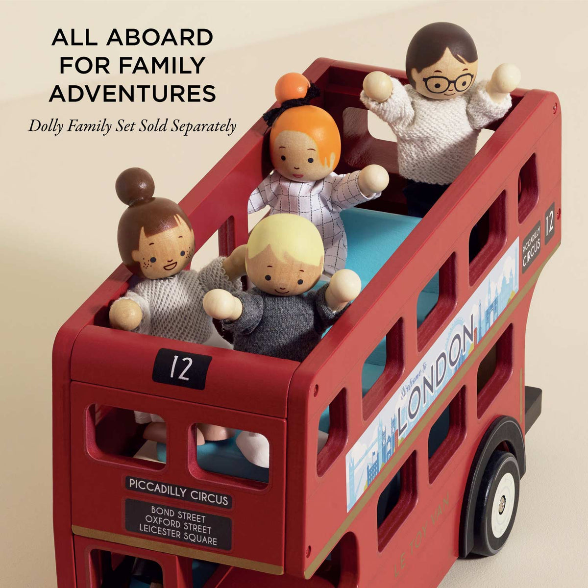 Le Toy Van, Inc. - Wooden London Bus