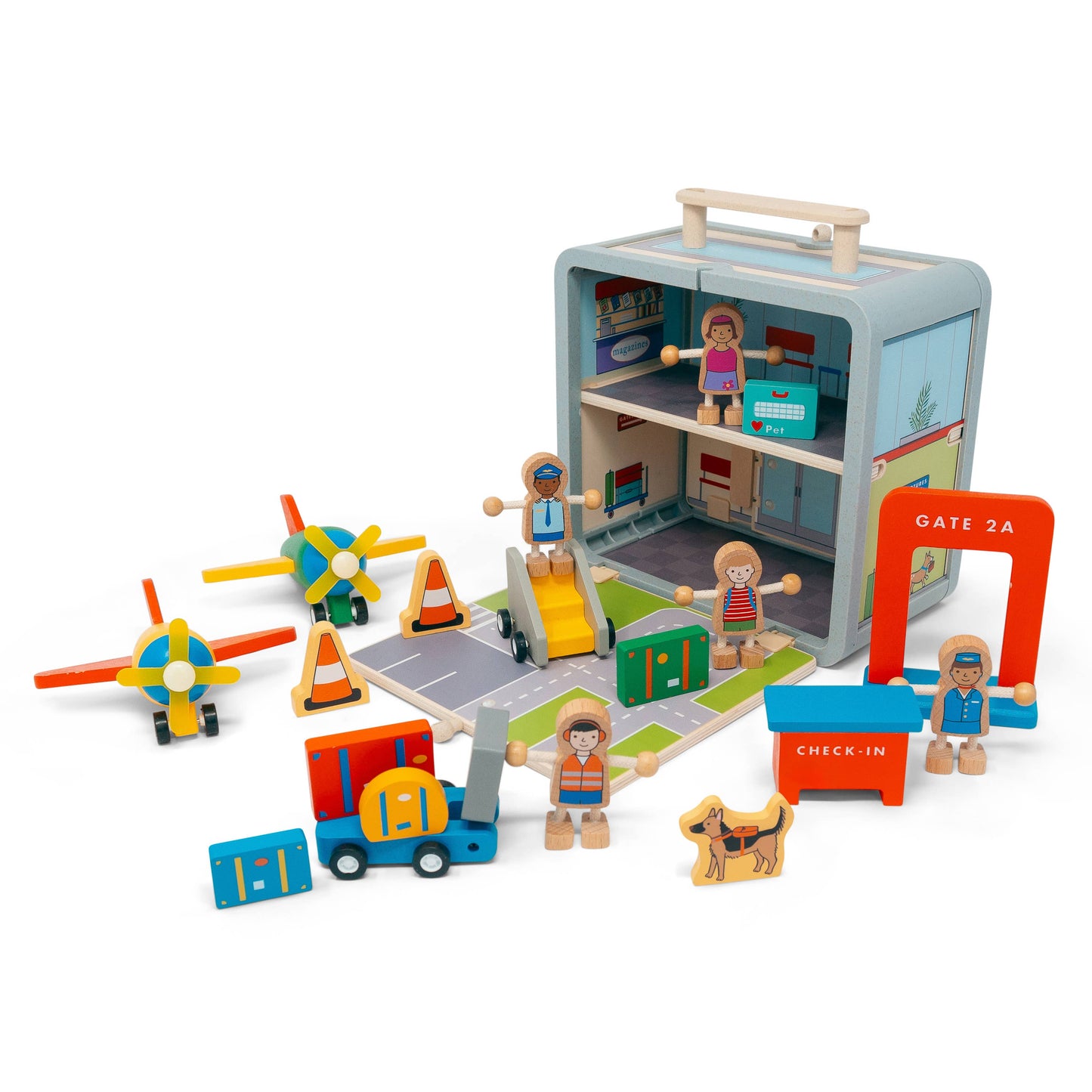 Jack Rabbit Creations - Suitcase Series: Airport