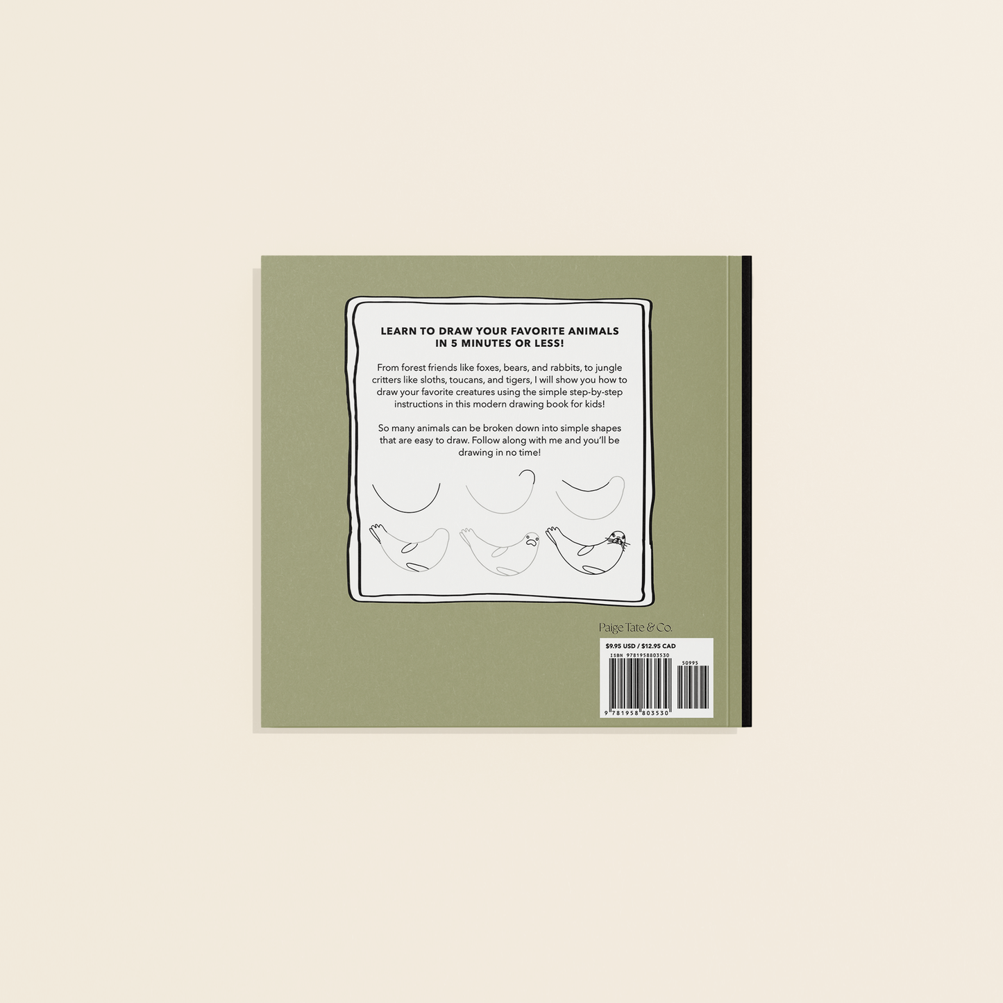 Paige Tate & Co. - All The Animals: How to Draw Travel Size for Kids