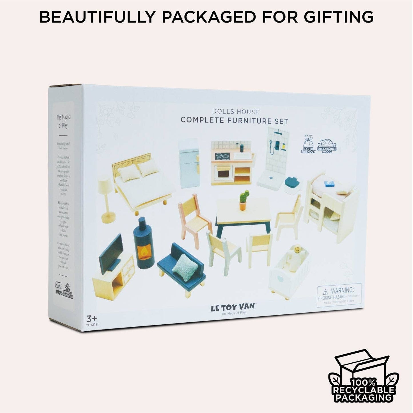 Le Toy Van, Inc. - Complete Dolls House Furniture Set