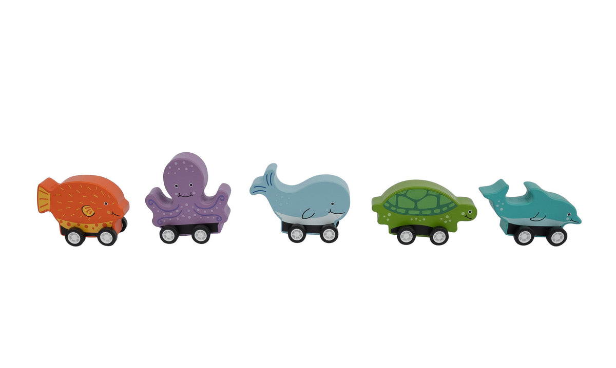 Jack Rabbit Creations - Pull Back Ocean Creatures Refill - Set of 20