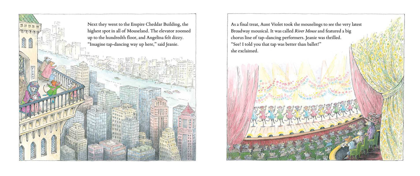 Simon & Schuster - Angelina's Big City Ballet by Katharine Holabird