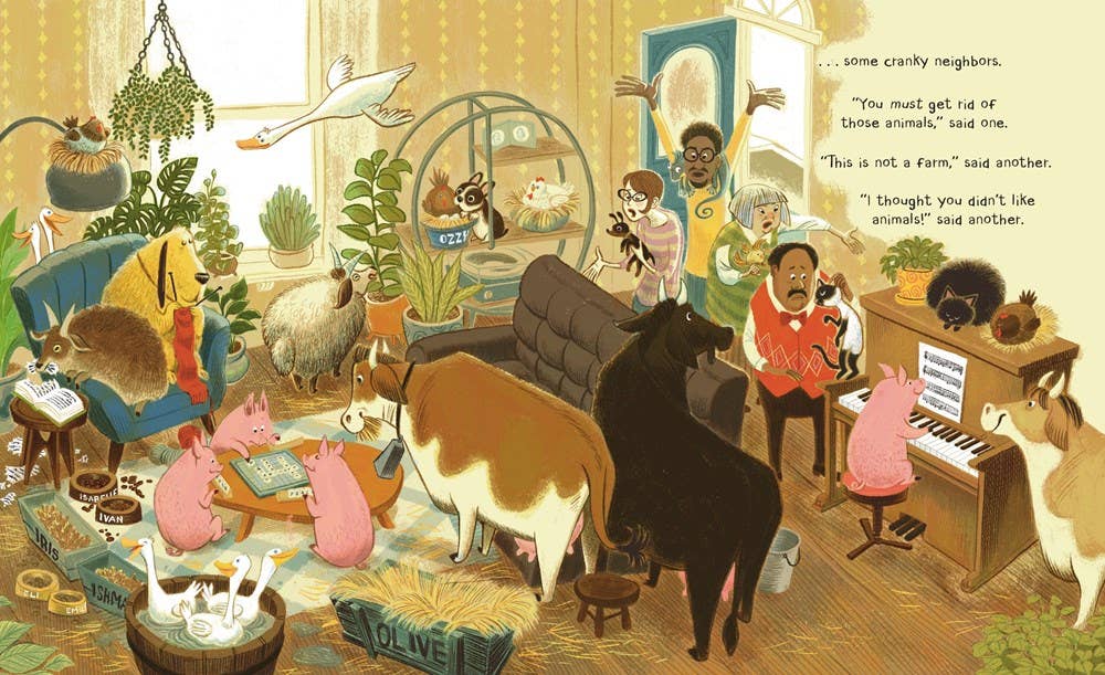 HarperCollins - Man Who Didn't Like Animals, The : Deborah Underwood