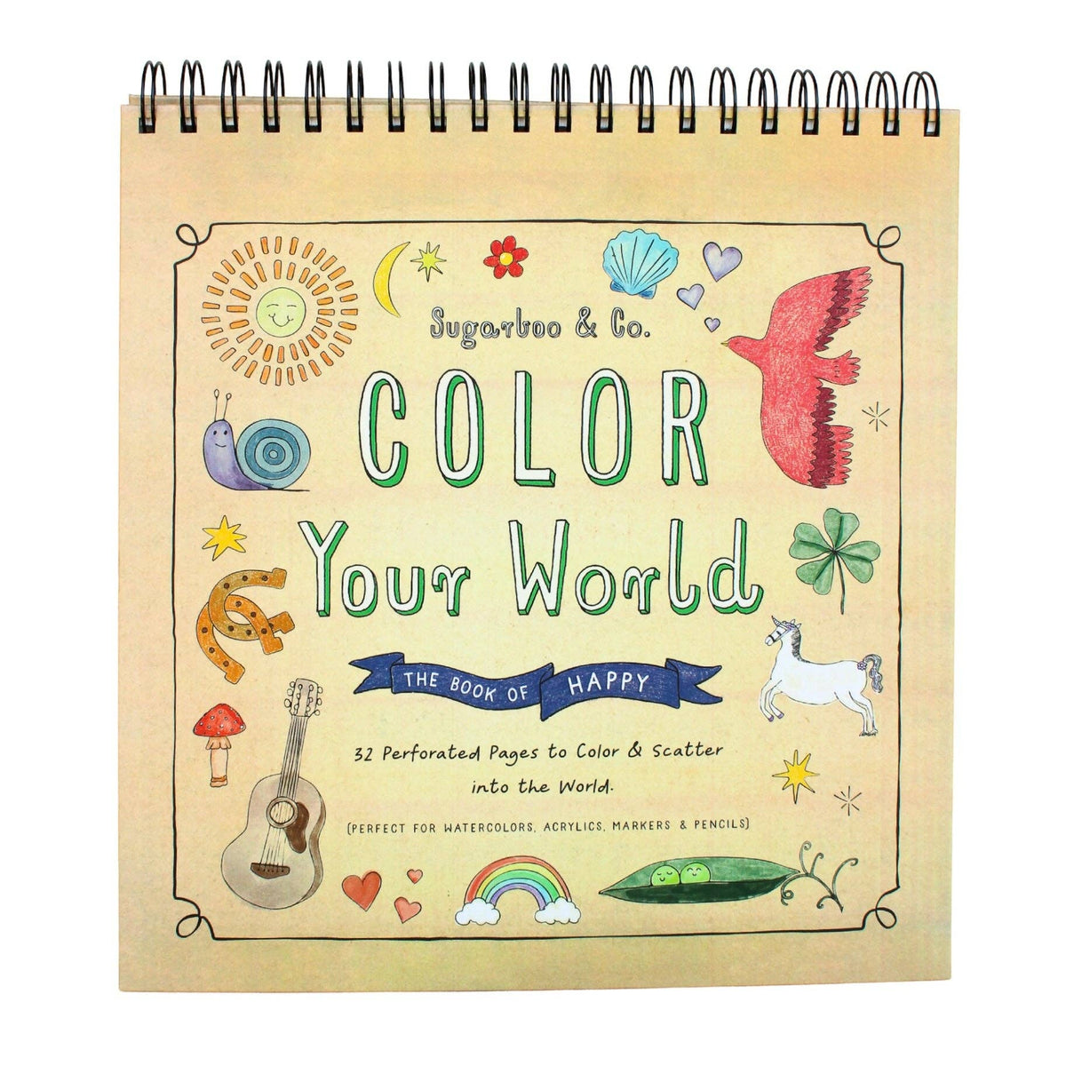 Sugarboo & Co - The Book of Happy Coloring Companion