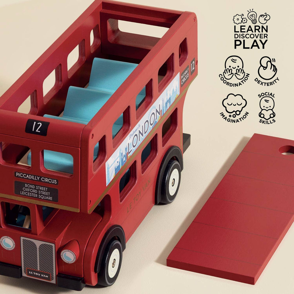 Le Toy Van, Inc. - Wooden London Bus