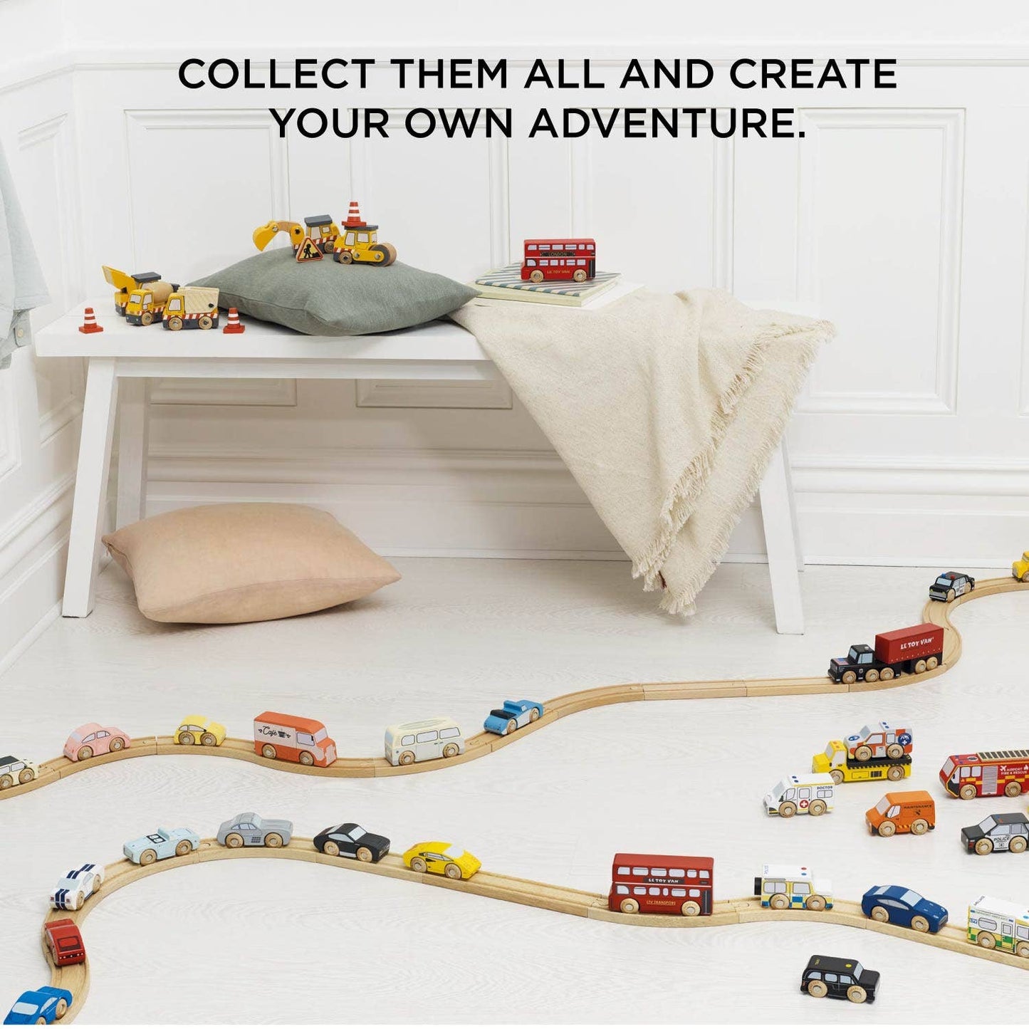 Le Toy Van, Inc. - Wooden Trailer Truck Set