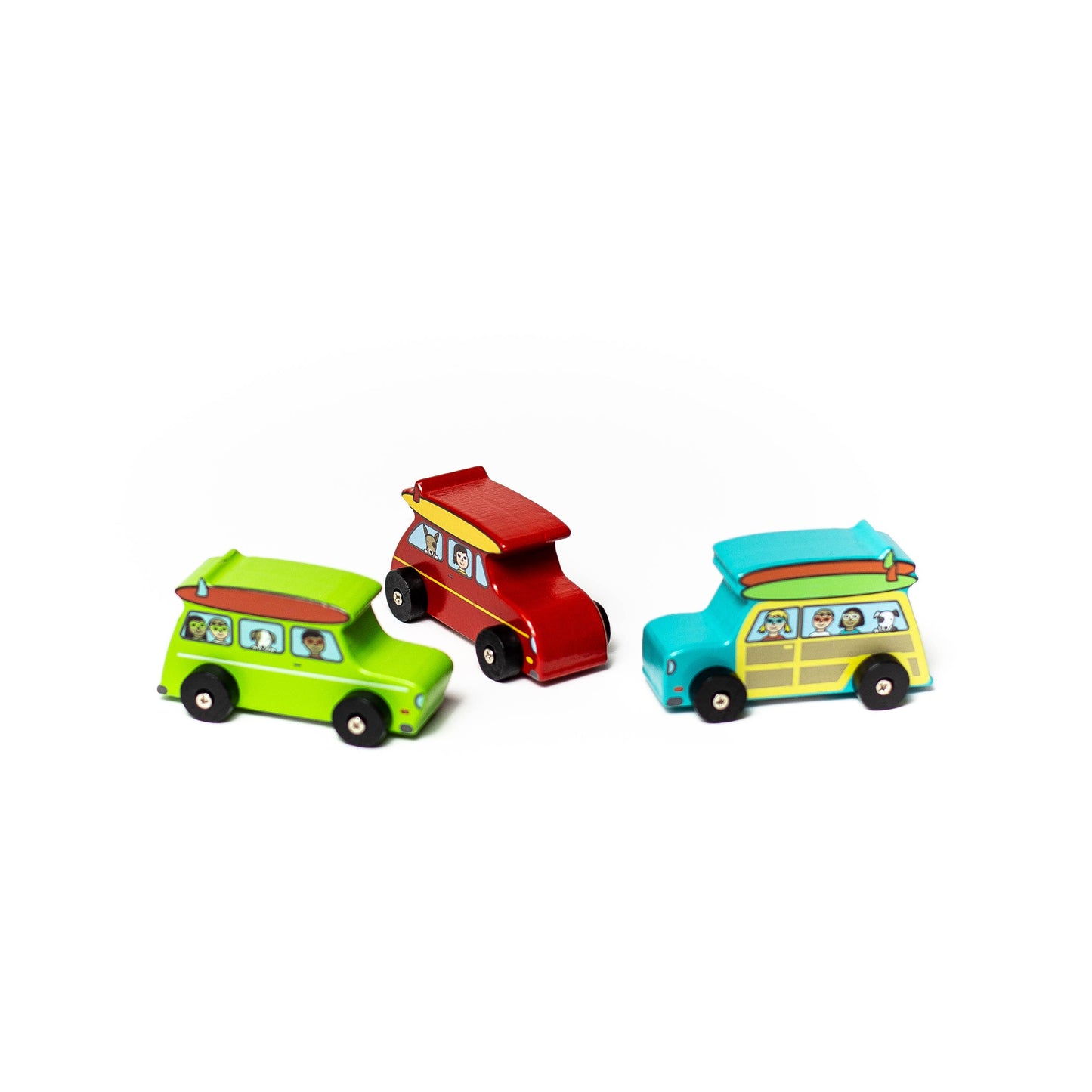 Jack Rabbit Creations - Pull Back Surfer Vans Refill - Set of 24