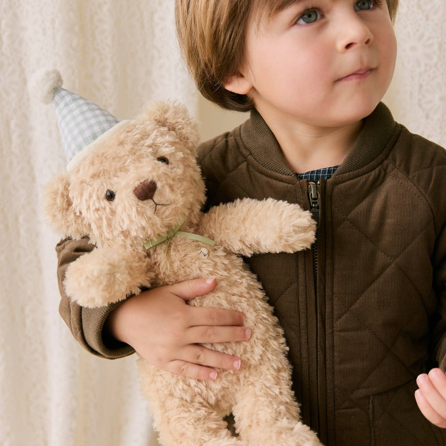 Snuggle Bunnies - Birthday Teddy Bear Plush - Arthur with Hat (14")