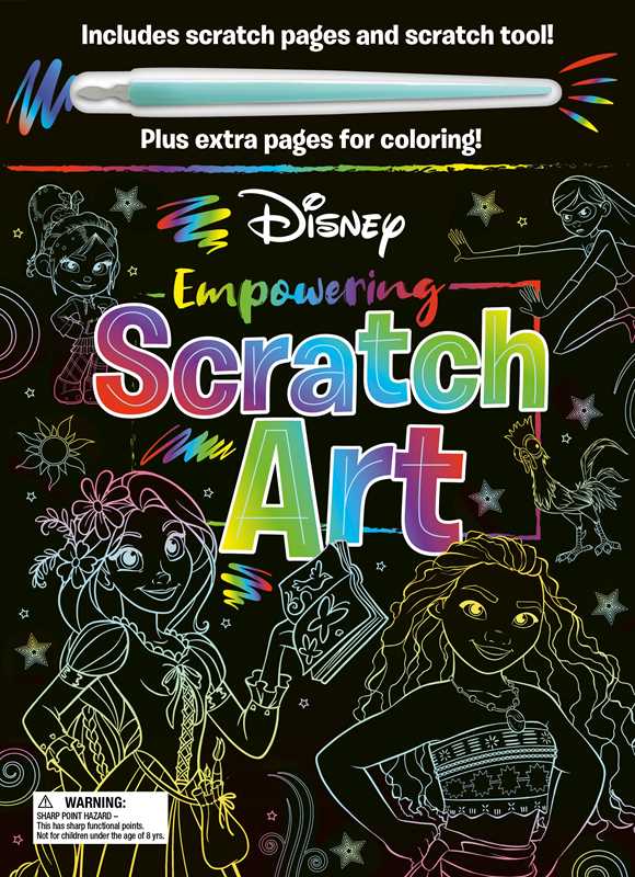 Simon & Schuster - Disney: Empowering Scratch Art by IglooBooks