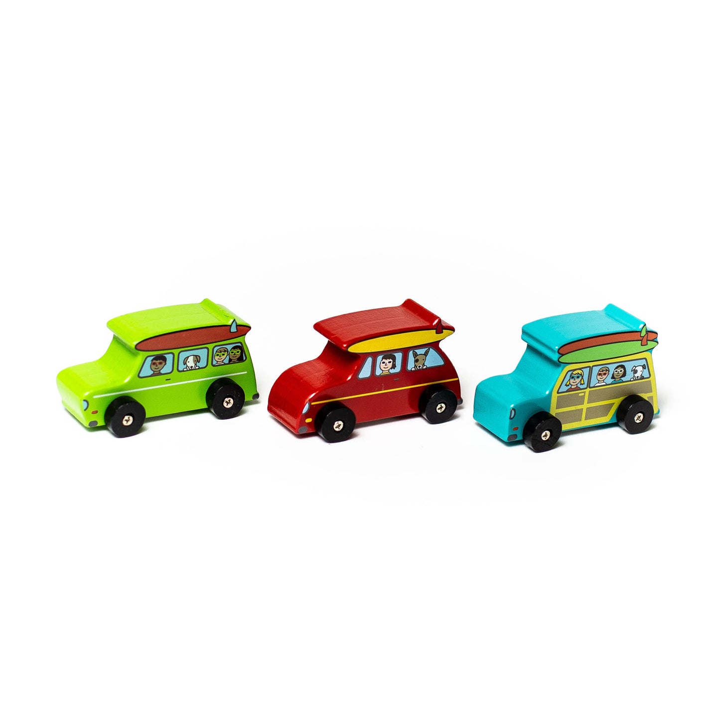 Jack Rabbit Creations - Pull Back Surfer Vans Refill - Set of 24