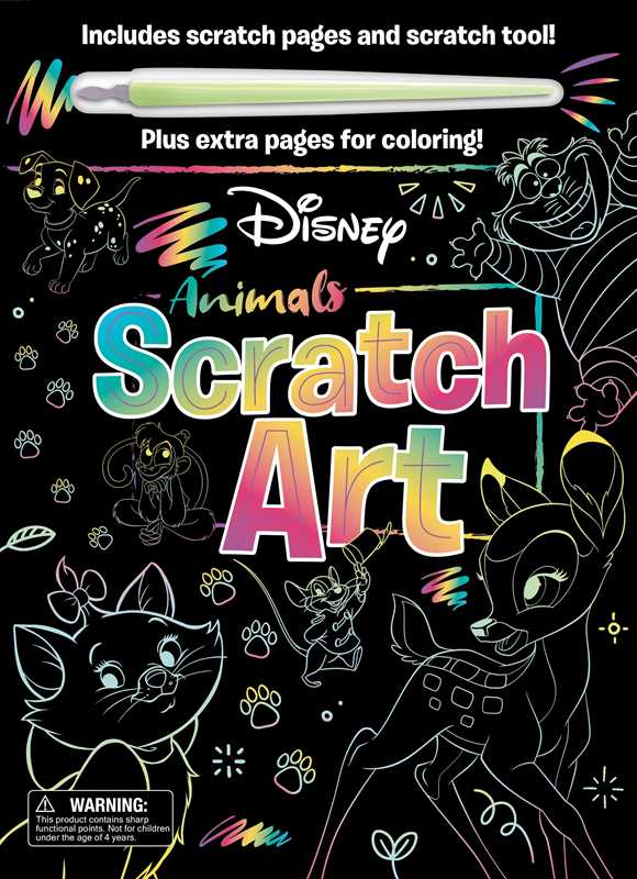 Simon & Schuster - Disney Classics: Animals Scratch Art by IglooBooks