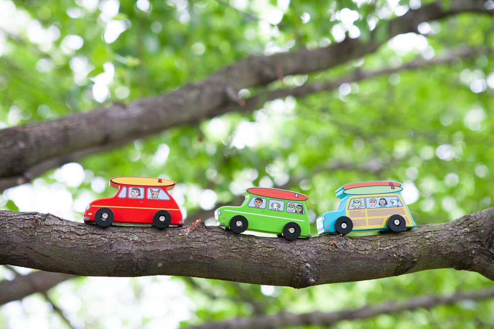 Jack Rabbit Creations - Pull Back Surfer Vans Refill - Set of 24
