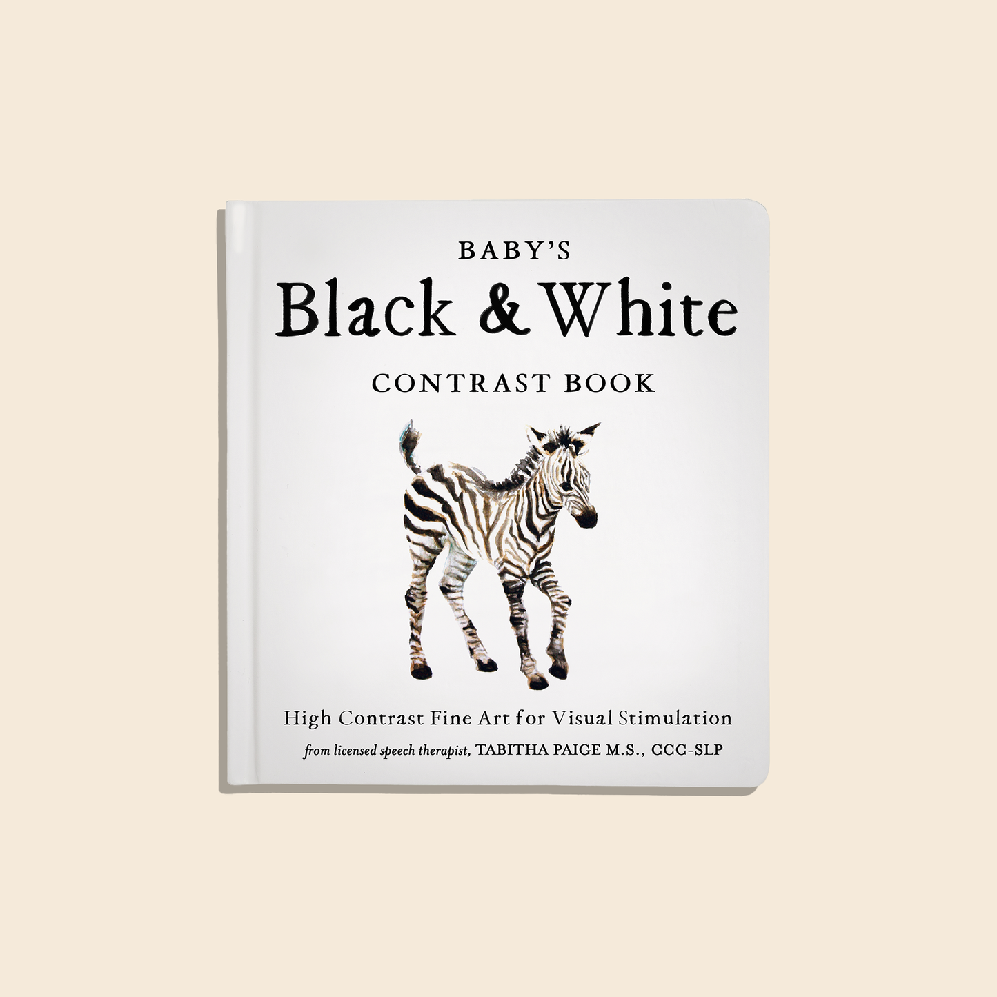 Paige Tate & Co. - Black and White Contrast Book for Baby