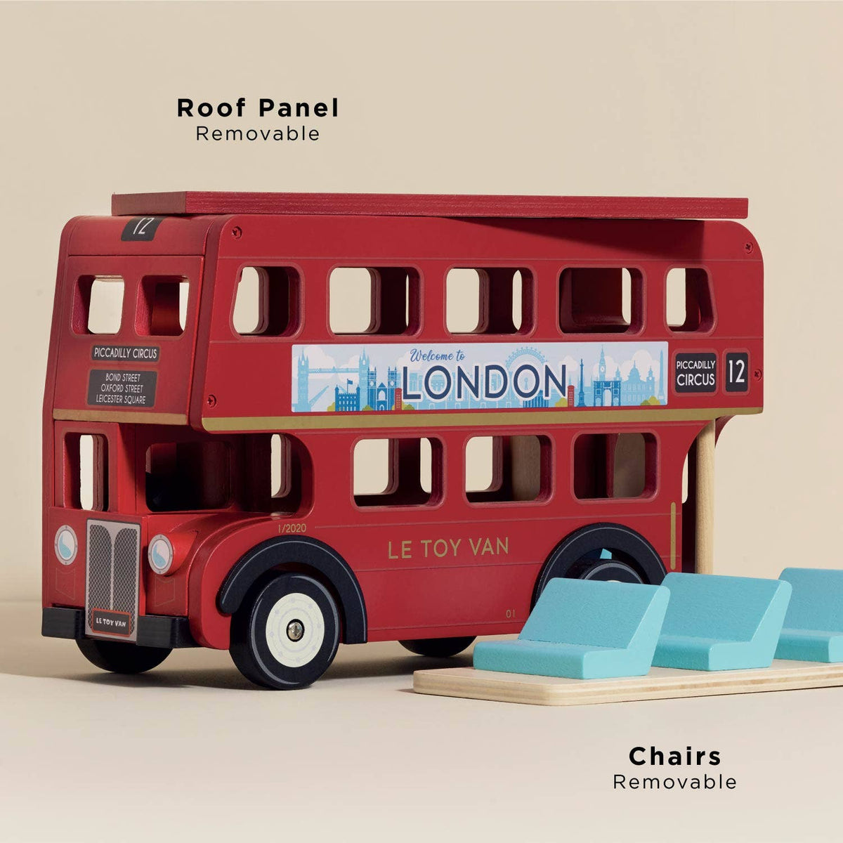 Le Toy Van, Inc. - Wooden London Bus