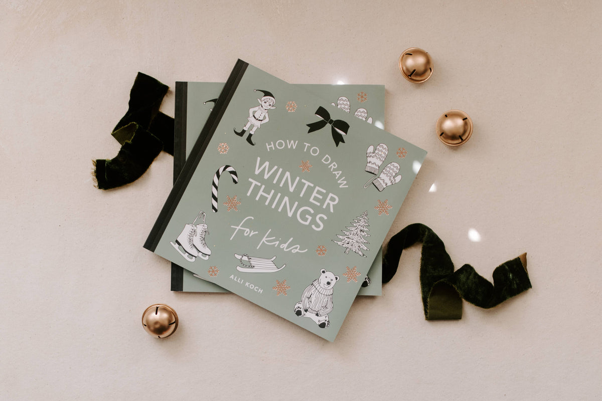 Paige Tate & Co. - Winter Things: How to Draw Books for Kids (Winter Activity)