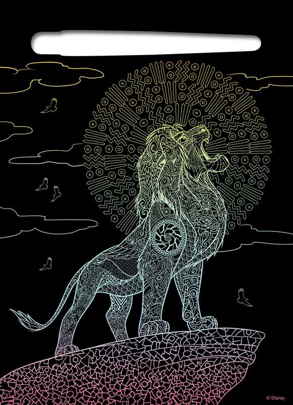 Simon & Schuster - Disney Classics: Animals Scratch Art by IglooBooks