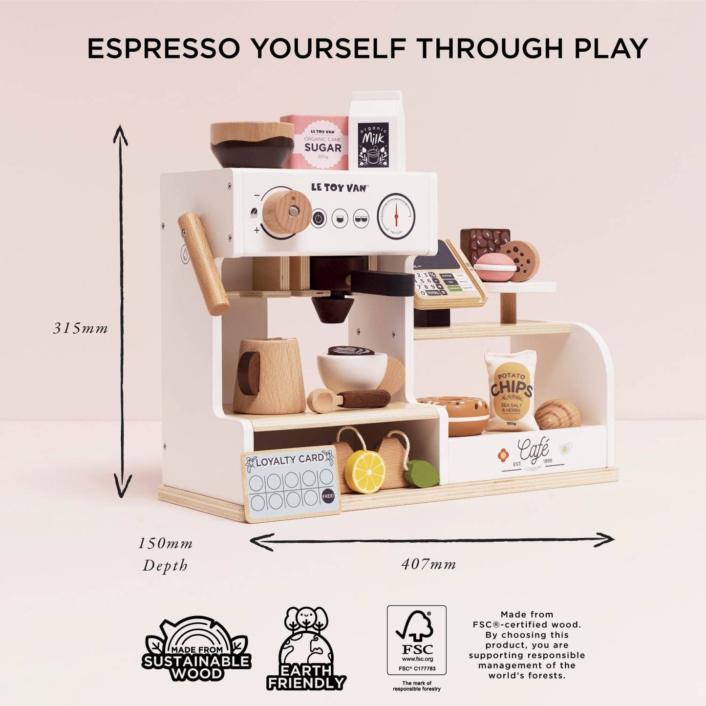 Le Toy Van, Inc. - Barista Café Shop