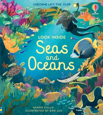 HarperCollins - Look Inside Seas and Oceans: Usborne