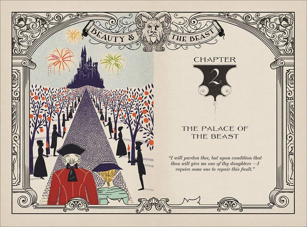 HarperCollins - Beauty and the Beast MinaLima Edition by Villenueve