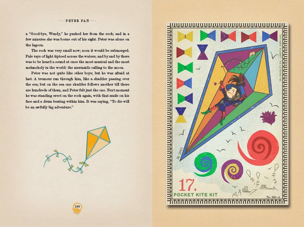 HarperCollins - Peter Pan MinaLima Edition Illustrated by J.M. Barrie