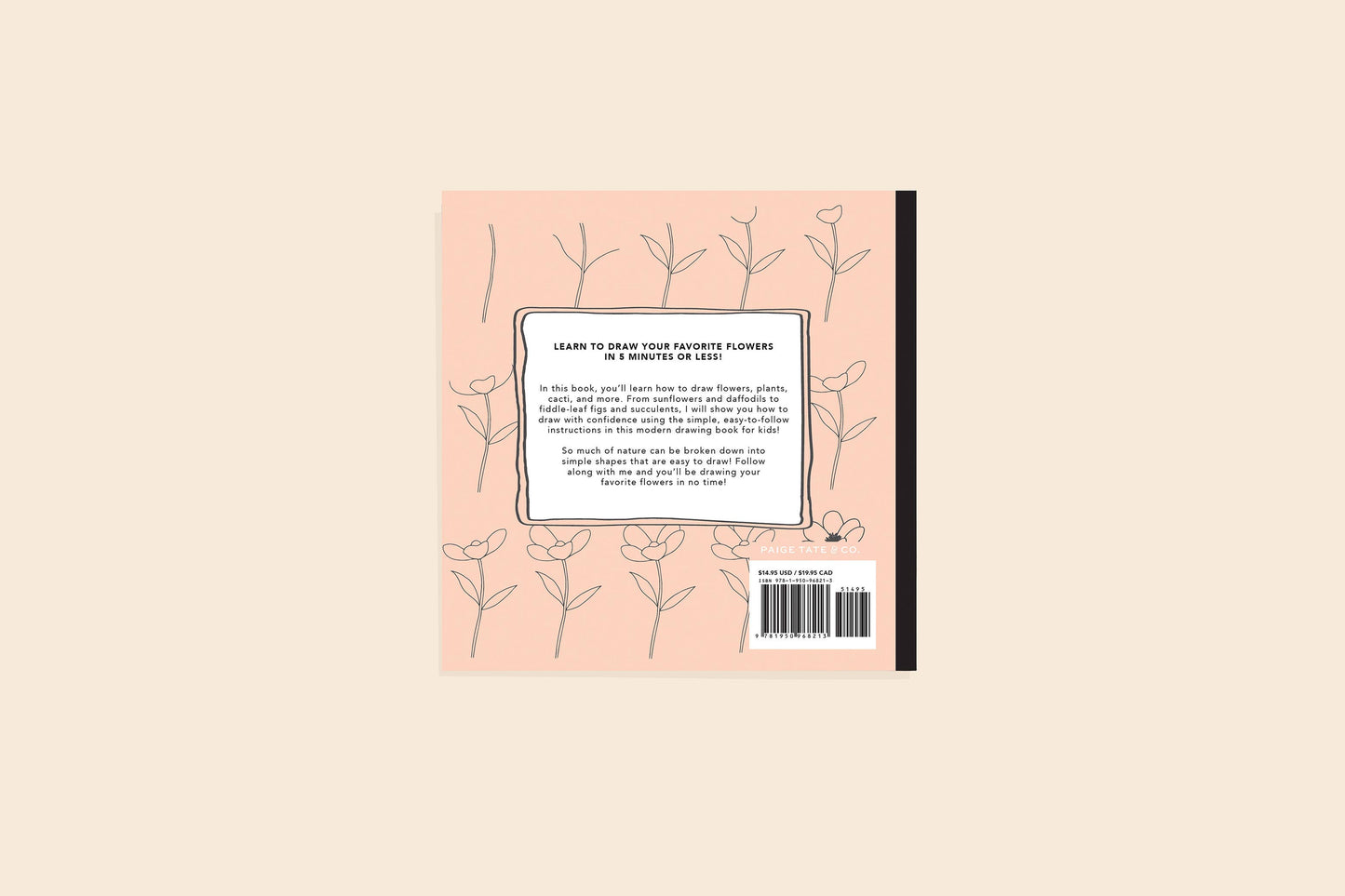 Paige Tate & Co. - Modern Flowers: A How to Draw Book for Kids