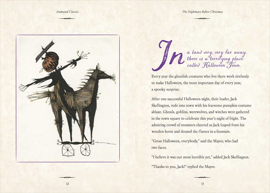 Simon & Schuster - Disney Animated Classics: Tim Burton's The Nightmare Before Christmas by