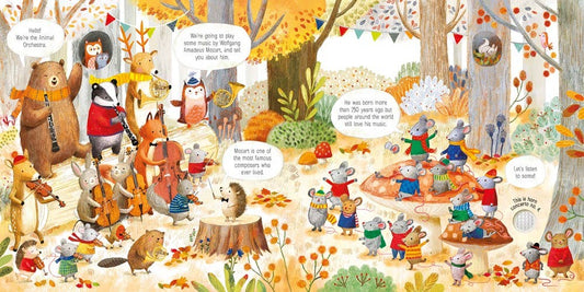 HarperCollins - Animal Orchestra Plays Mozart : Usborne