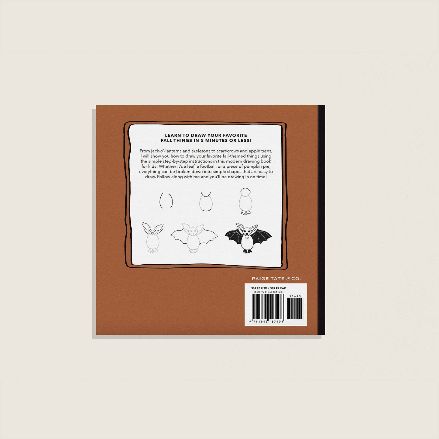 Paige Tate & Co. - Fall Things: How to Draw Books for Kids with Pumpkins, Scarecrows, Turkeys and More