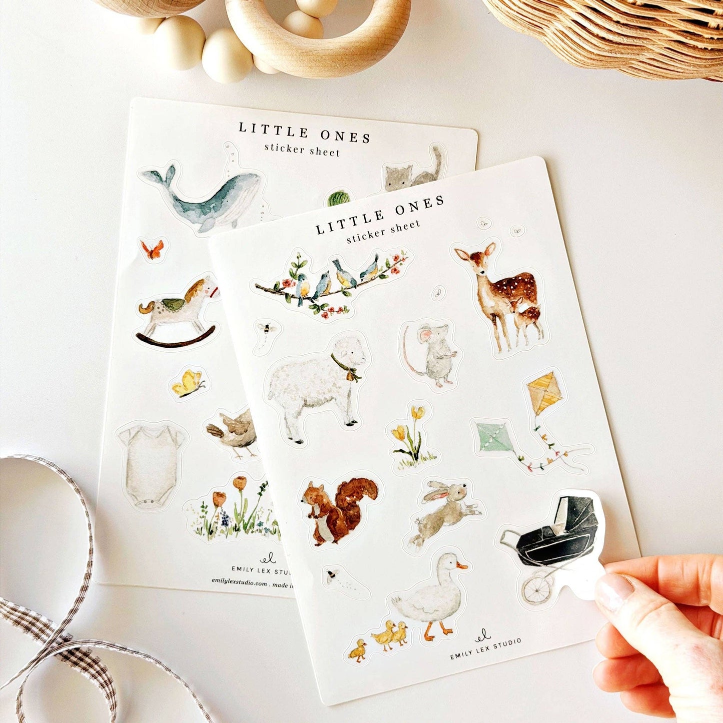emily lex studio - Little ones sticker sheets