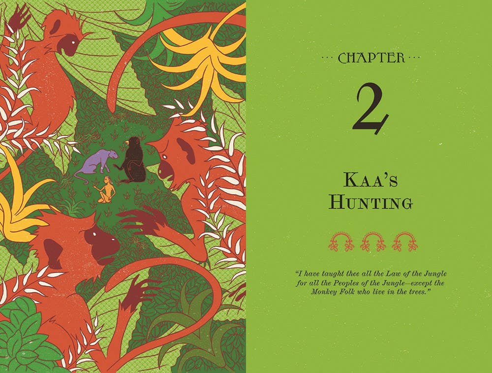 HarperCollins - The Jungle Book: MinaLima Illustrated Edition