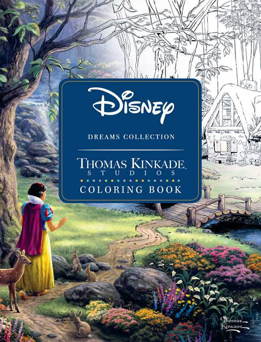 Simon & Schuster - Disney Dreams Collection Thomas Kinkade Studios Coloring Book by Thomas Kinkade