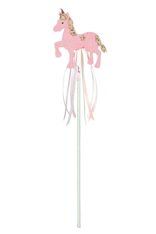 Speedy Monkey - Unicorn wand (glitter) - Costume Accessory for Kids - Carnival & Festive Use