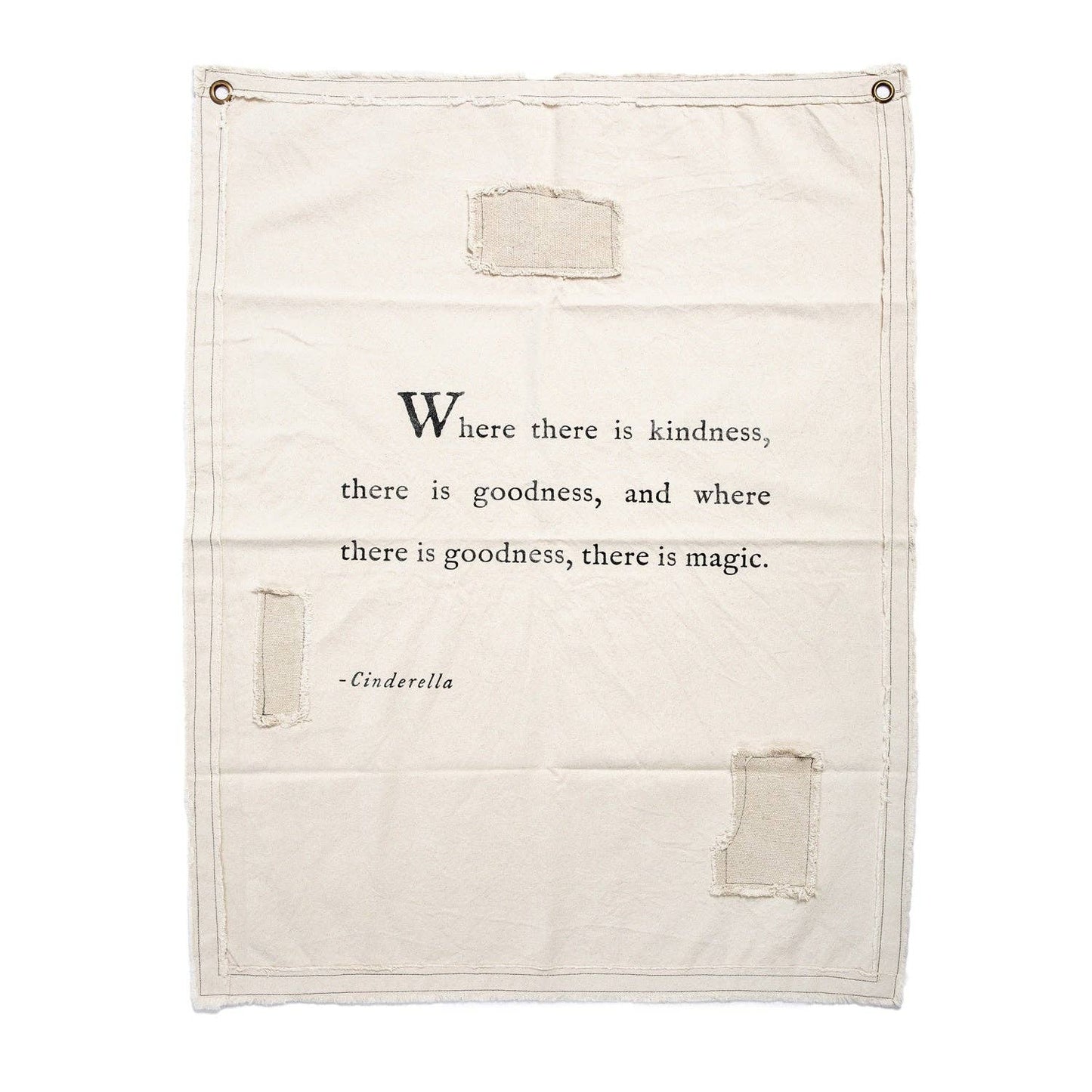 Sugarboo & Co - Cinderella Canvas Wall Hanging 31.5" x 40"