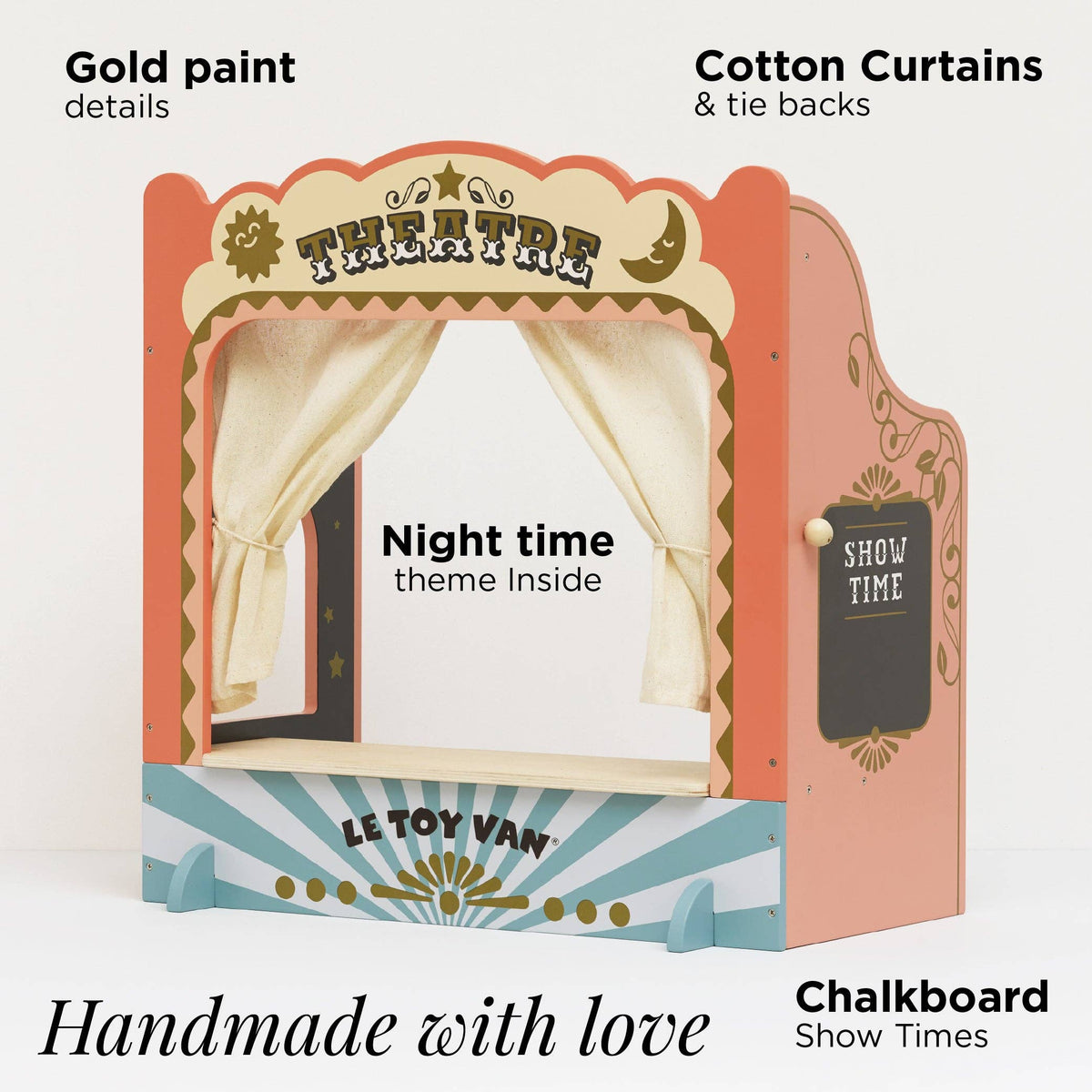 Le Toy Van, Inc. - Tabletop Puppet Wooden Theatre