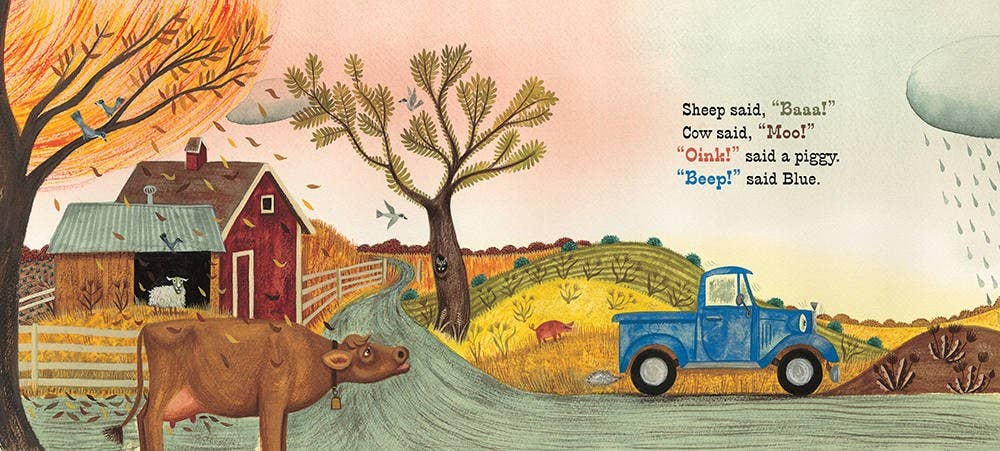 HarperCollins - Little Blue Truck Padded Board Book: Alice Schertle