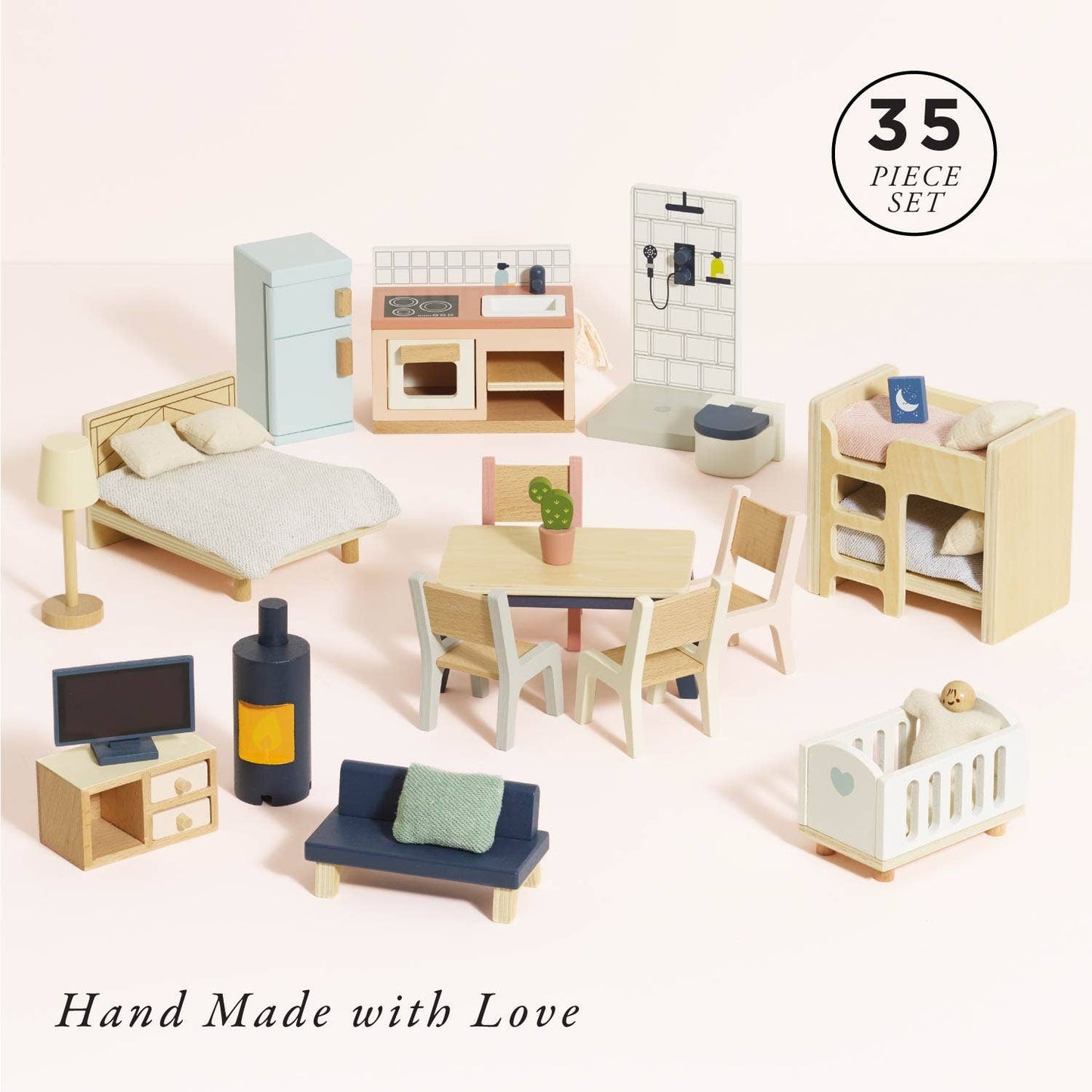 Le Toy Van, Inc. - Complete Dolls House Furniture Set
