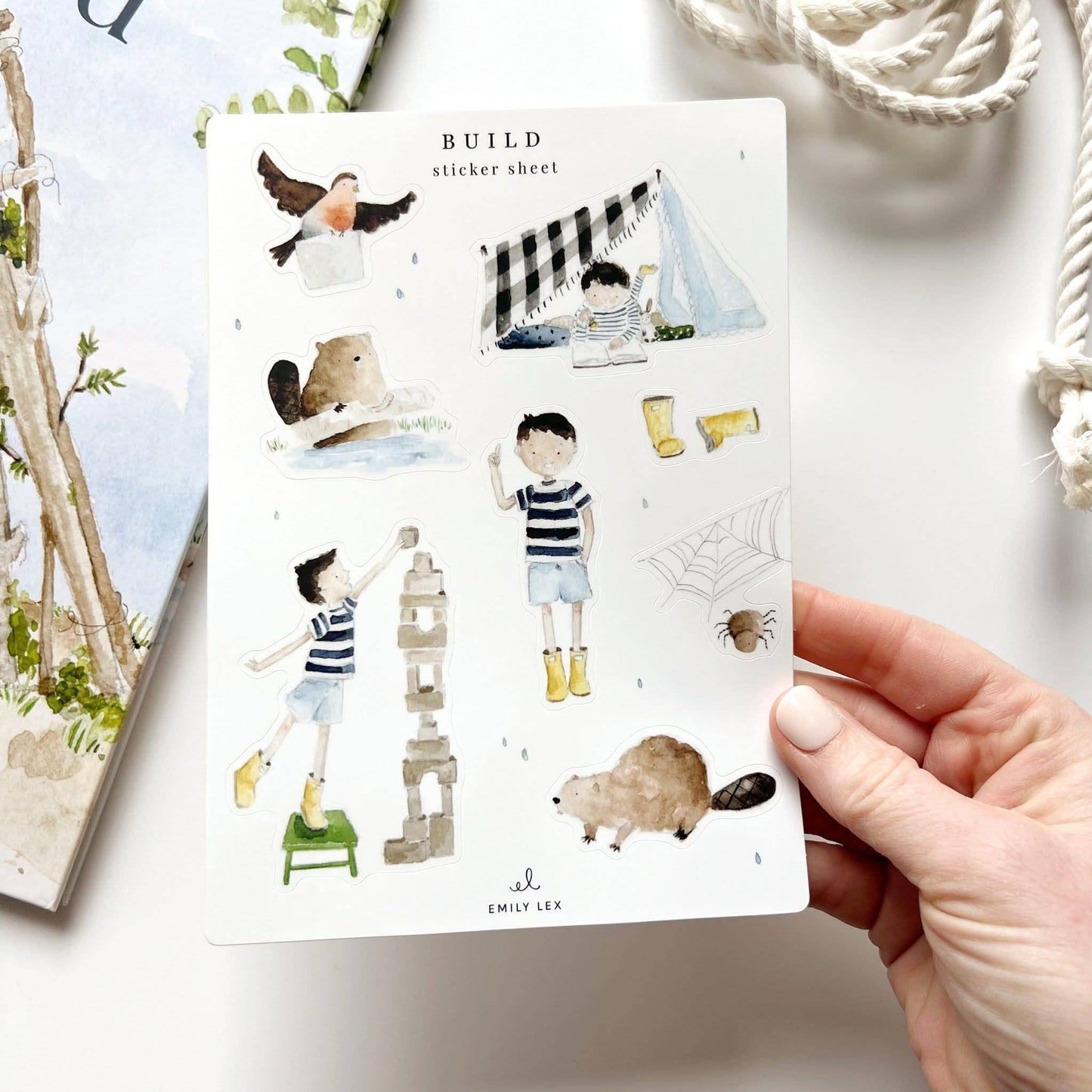 emily lex studio - Build sticker sheets
